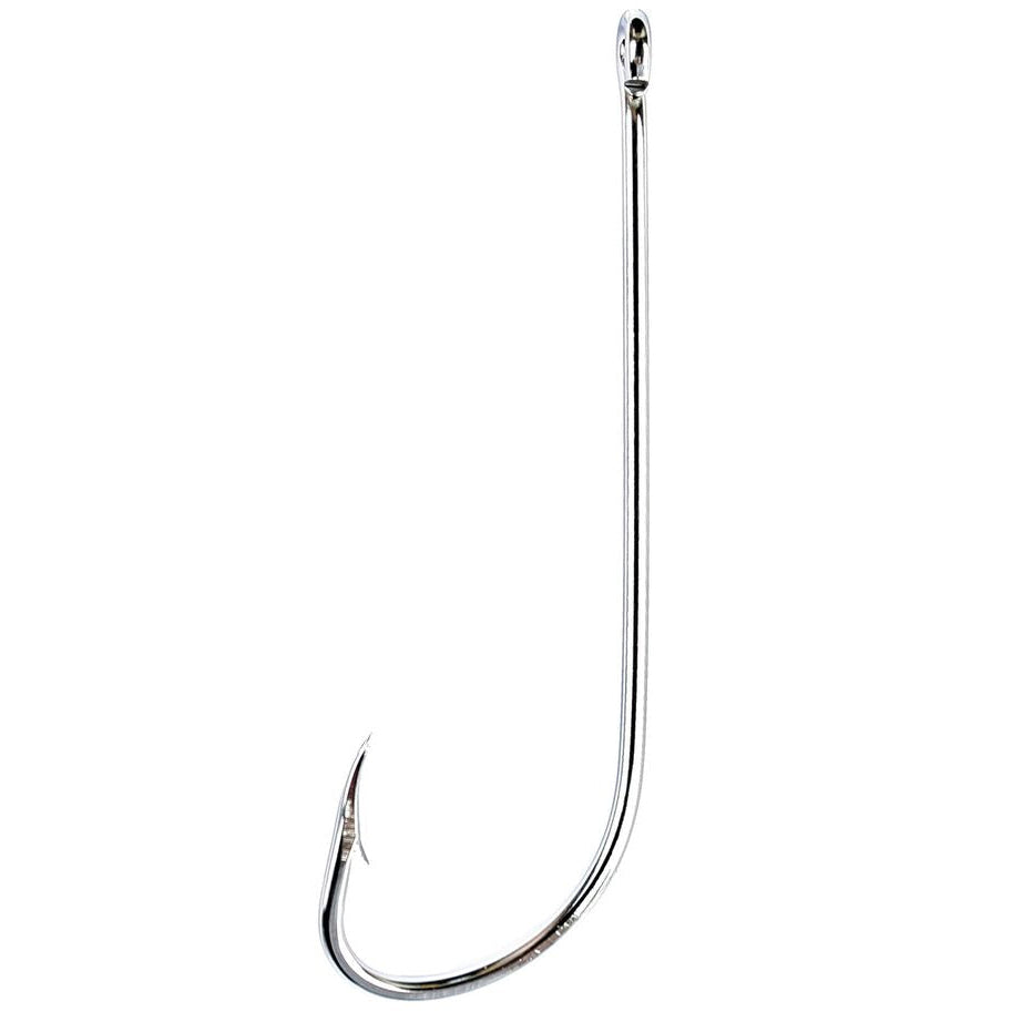 Eagle Claw Lazer Sharp Nickel 2x Offset Long Hooks