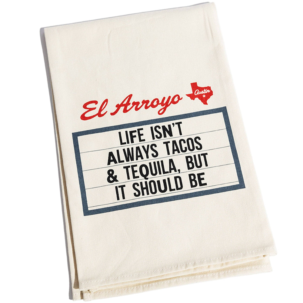 El Arroyo Cotton Marquee Tea Towels - 24" x 25"