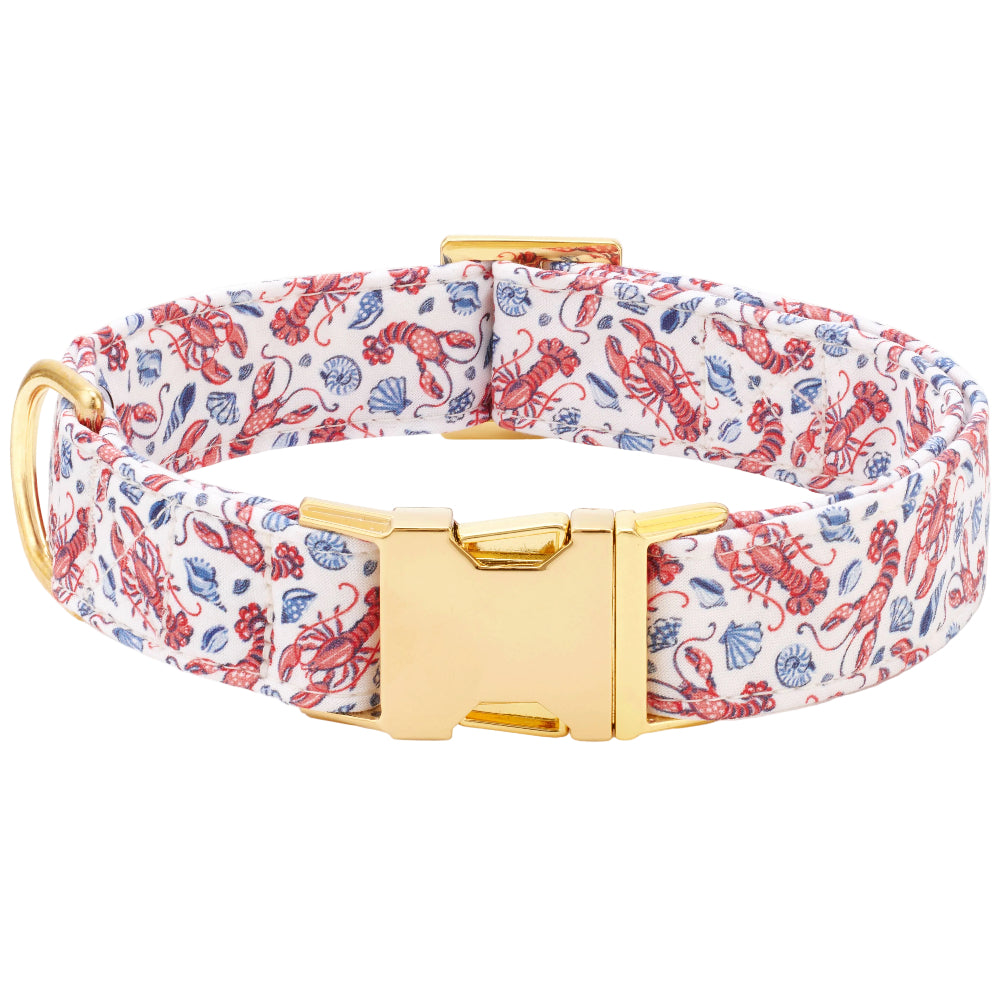 Foggy Dog Cotton/Nylon Collar - Lobster Landing