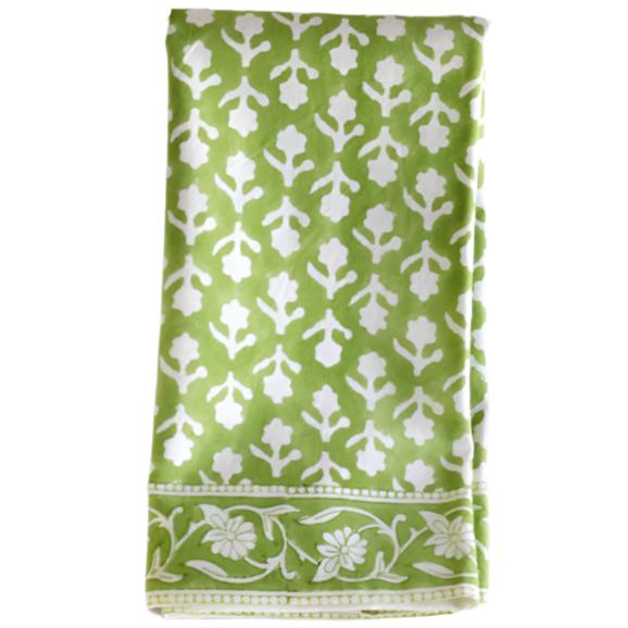 Pacific & Rose Block-Printed Cotton Napkins - 4 pc.