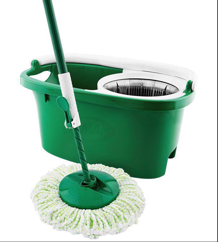 Libman Tornado Microfiber Spin Mop w/ Bucket (& Refills)