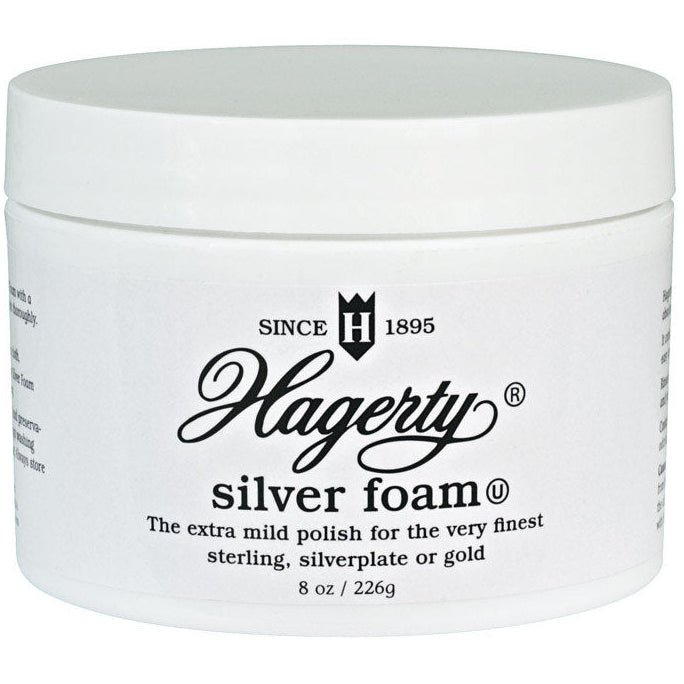 Hagerty Unscented Extra Mild Silver Foam Polish - 8 oz.