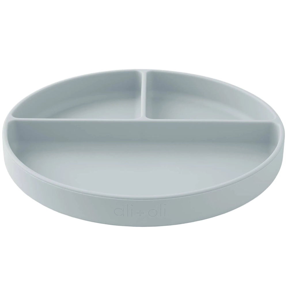 Ali + Oli Silicone Divided Baby Feeding Plate - 7"
