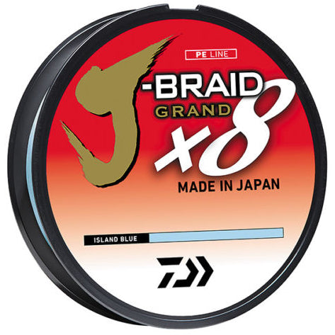 Daiwa J-Braid Grand x8 Braided Fishing Line - 10 lb. to 50 lb.