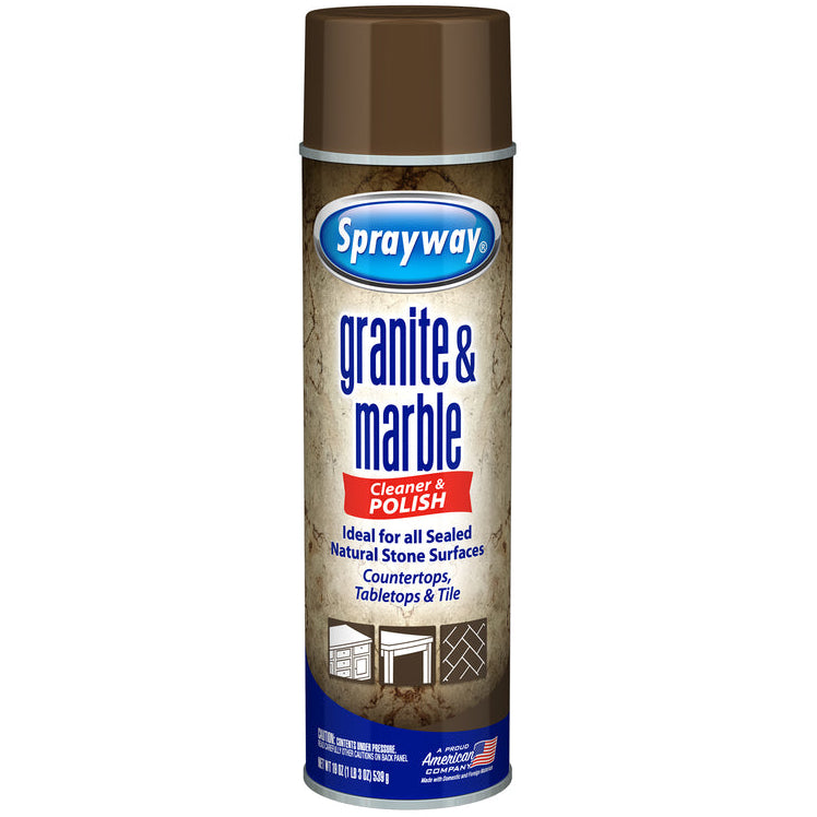 Sprayway Granite & Marble Cleaner / Polish - 19 oz.