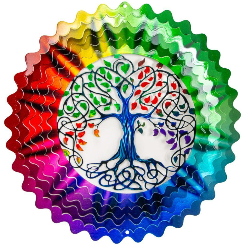 Spinfinity Stainless Steel Wind Spinners - 12"