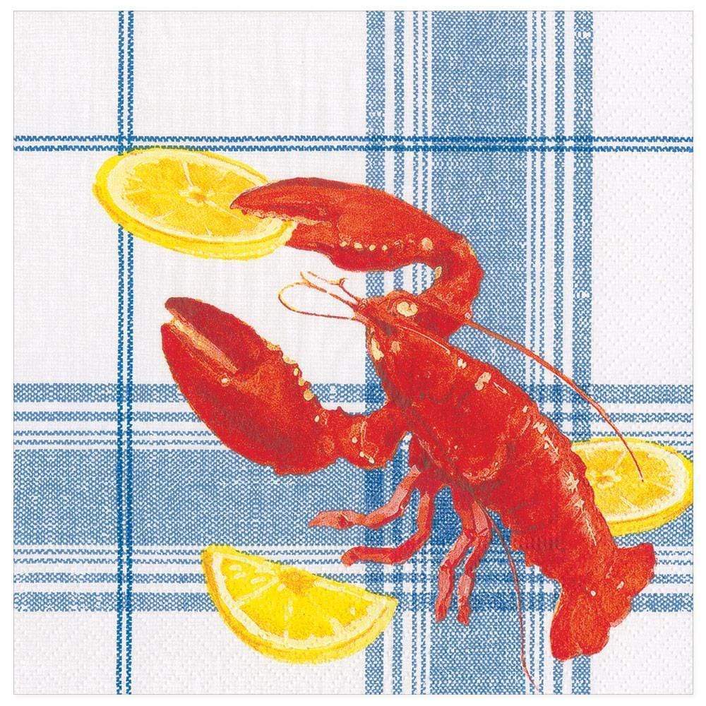 Caspari Lobster Bake Paper Napkins