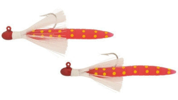 H&H Speckline Speck Tail 1/8 oz. Double Rig Lures