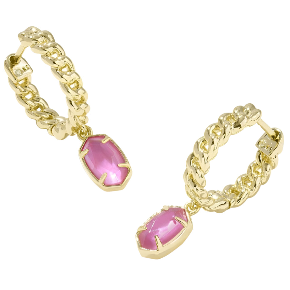 Kendra Scott Emilie Gold Huggie Earrings