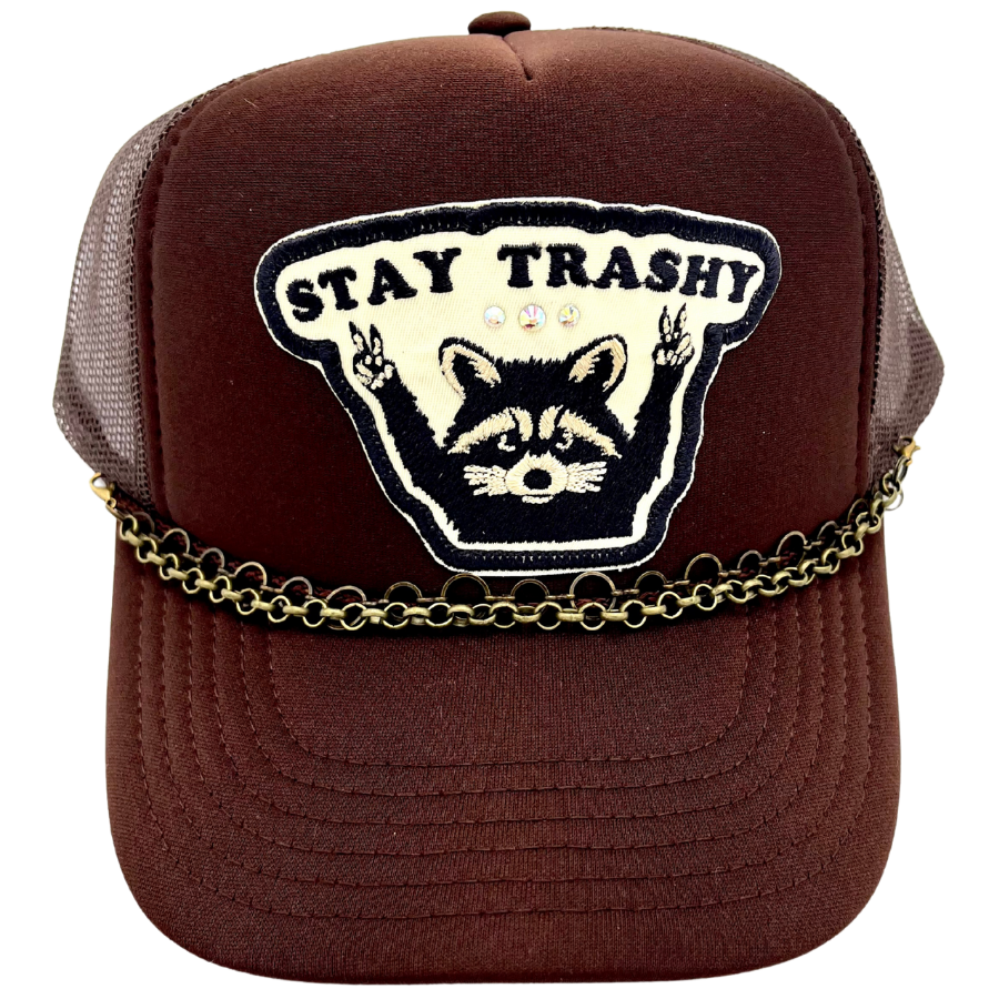 Billie Jane's Funny Embroidered Patch Mesh-Back Trucker Hats