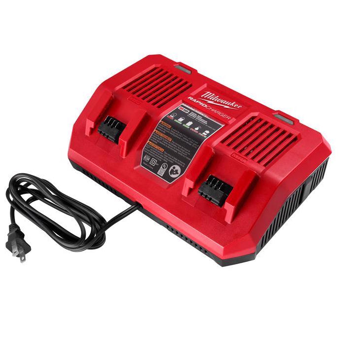 Milwaukee M18 Simultaneous Dual-Battery Rapid Charger