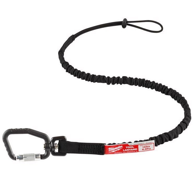 Milwaukee Reinforced Nylon Locking Tool Lanyard (15 lb.)