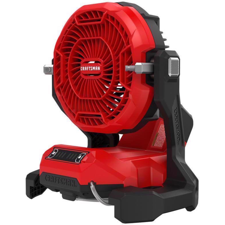 Craftsman V20 Cordless 3-Speed 10" Misting Fan (w/ Battery)