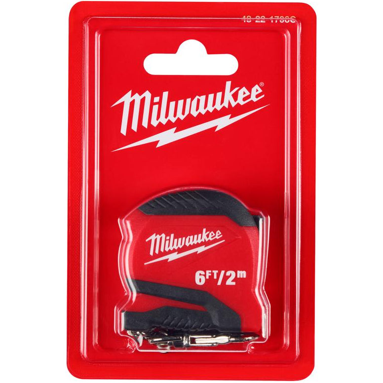 Milwaukee Pocket-Sized Keychain Tape Measure - 6'