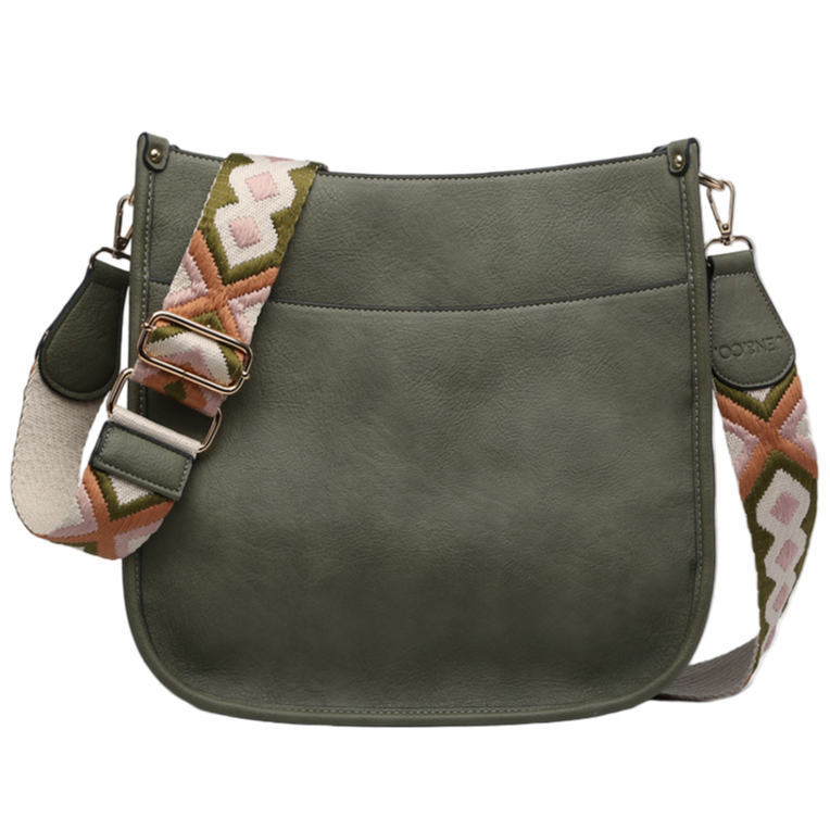 Jen & Co. Chloe Vegan Leather Crossbody Bag