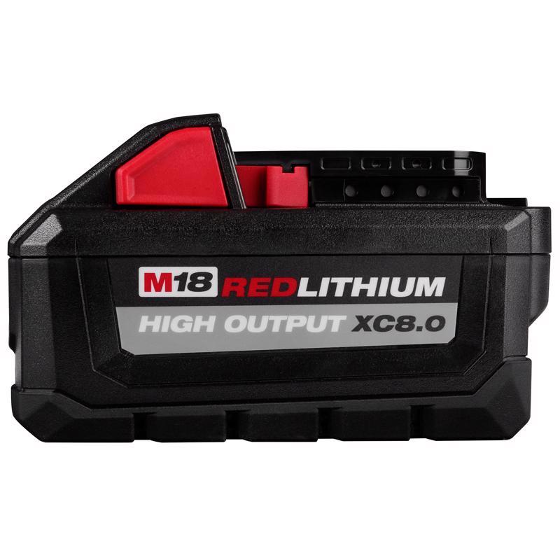 Milwaukee M18 18V RedLithium Batteries - 2Ah to 12Ah