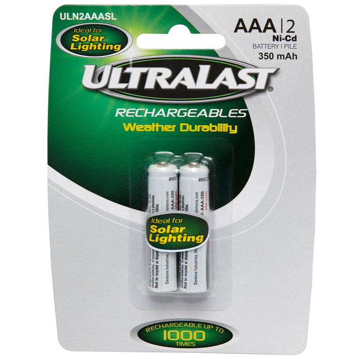 UltraLast 1.2V Rechargeable Batteries - 2 pc. & 4 pc.