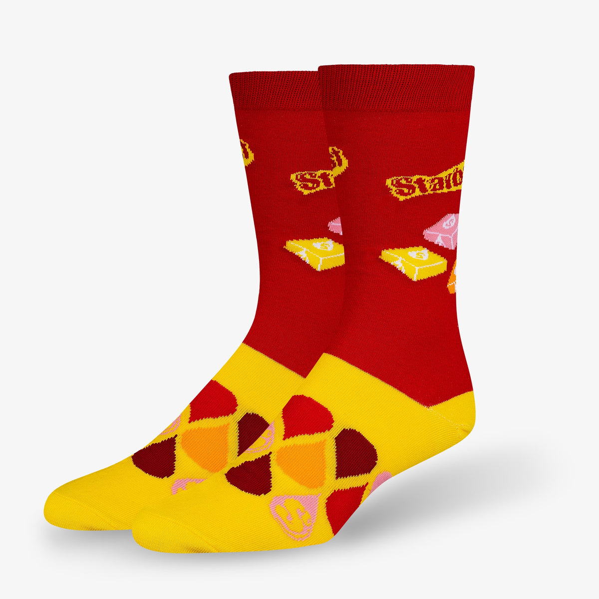 Odd Sox Men's Novelty Socks (Candy & Soda)