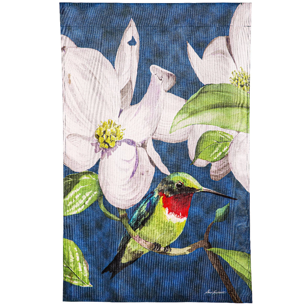 Evergreen Nature & Bird Themed House Flags - 28" x 44"