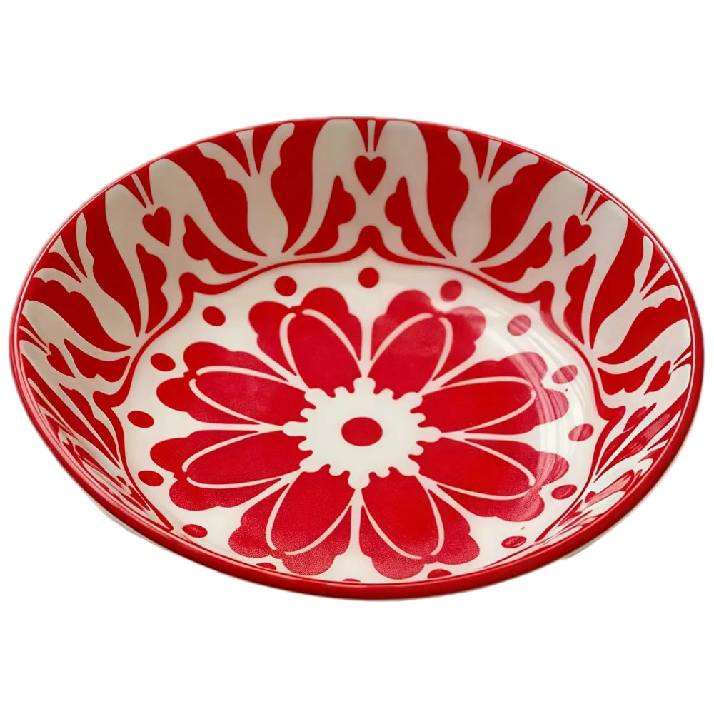 Otterware Hand-Painted Ceramic Bohemian Sauce Dishes - 3.8"