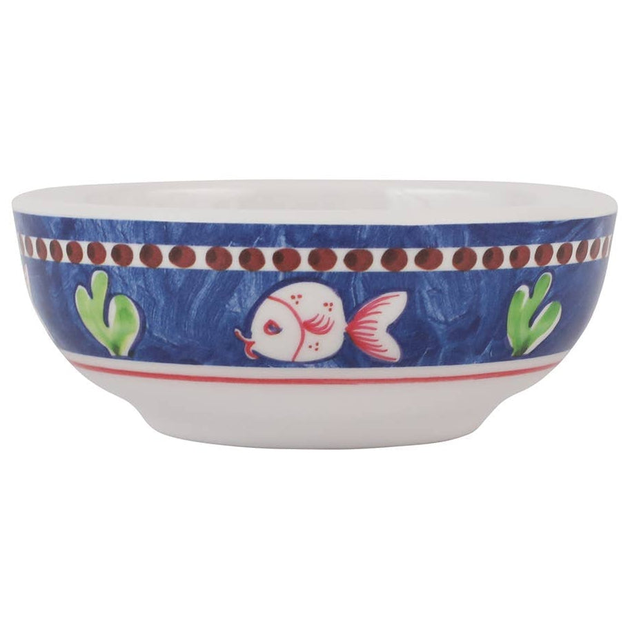 Vietri Melamine Campagna Pesce Olive Oil Bowl - 4"