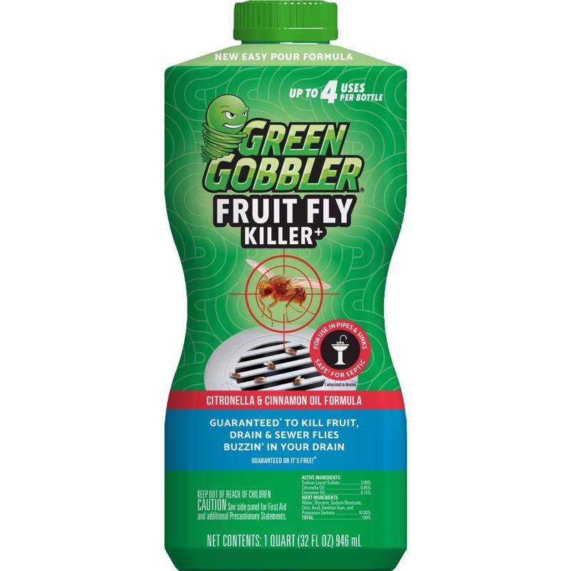 Green Gobbler Liquid Fruit Fly Killer - 32 oz.