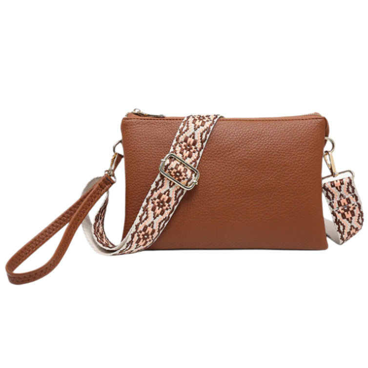 Jen & Co. Izzy Vegan Leather Crossbody Bag