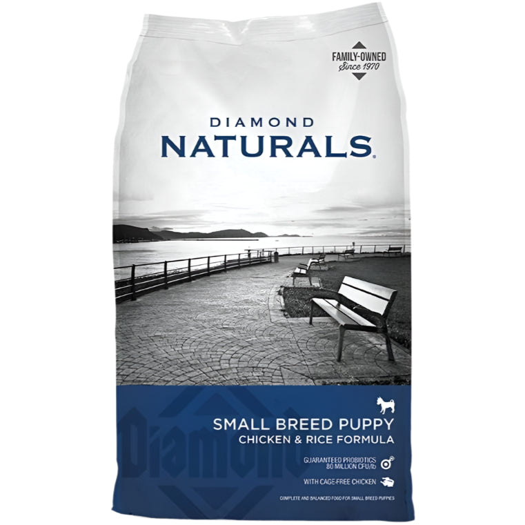 Diamond Naturals Dry Puppy & Small Breed Dog Food (Chicken & Rice)