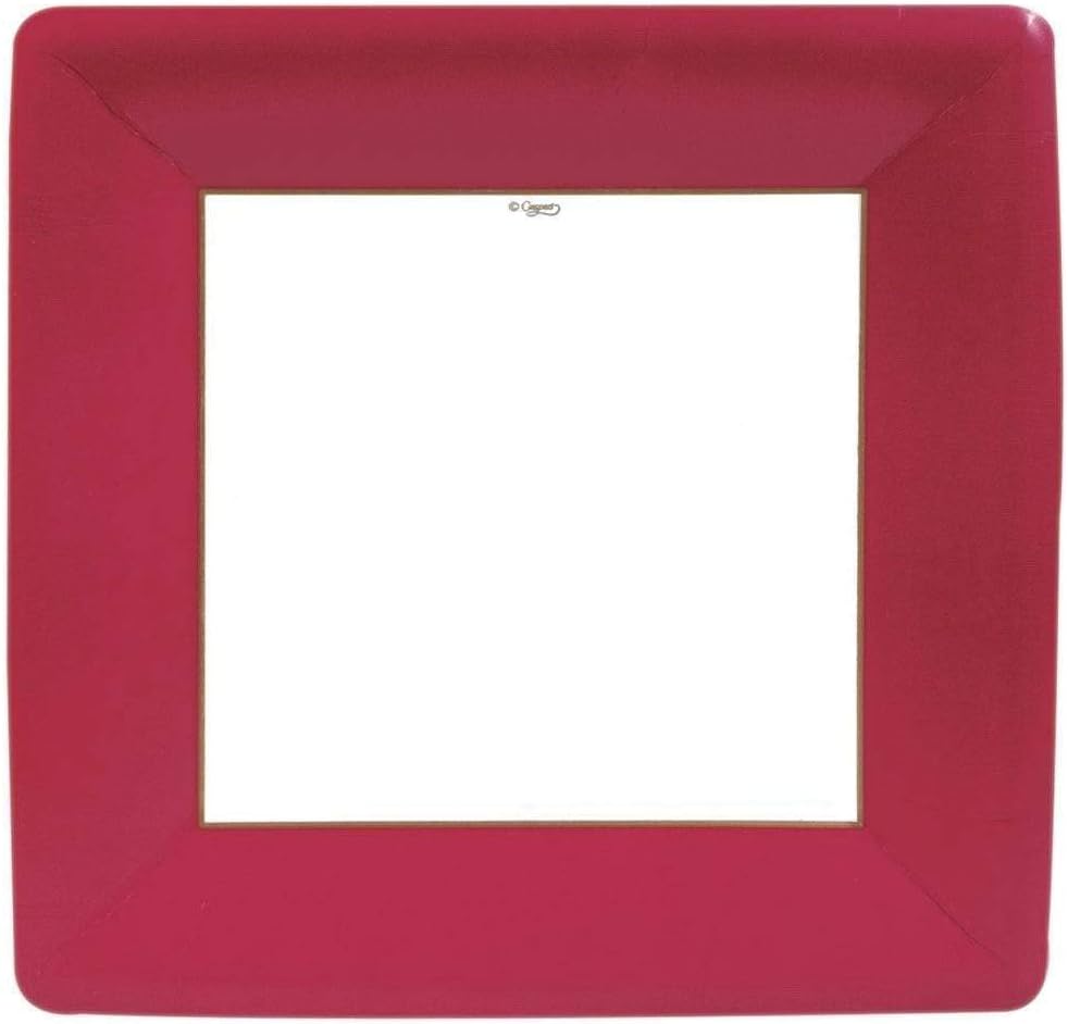 Caspari Square Paper Plates - 8 pc.