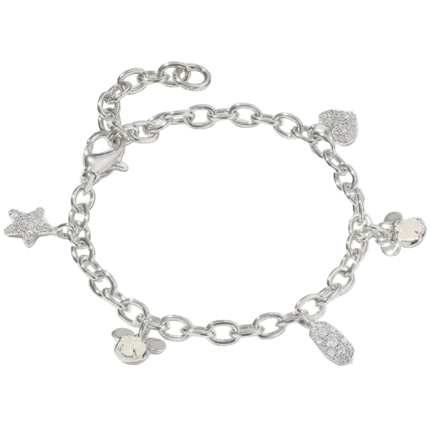Disney X Kendra Scott Mickey & Minnie Mouse Charm Bracelet