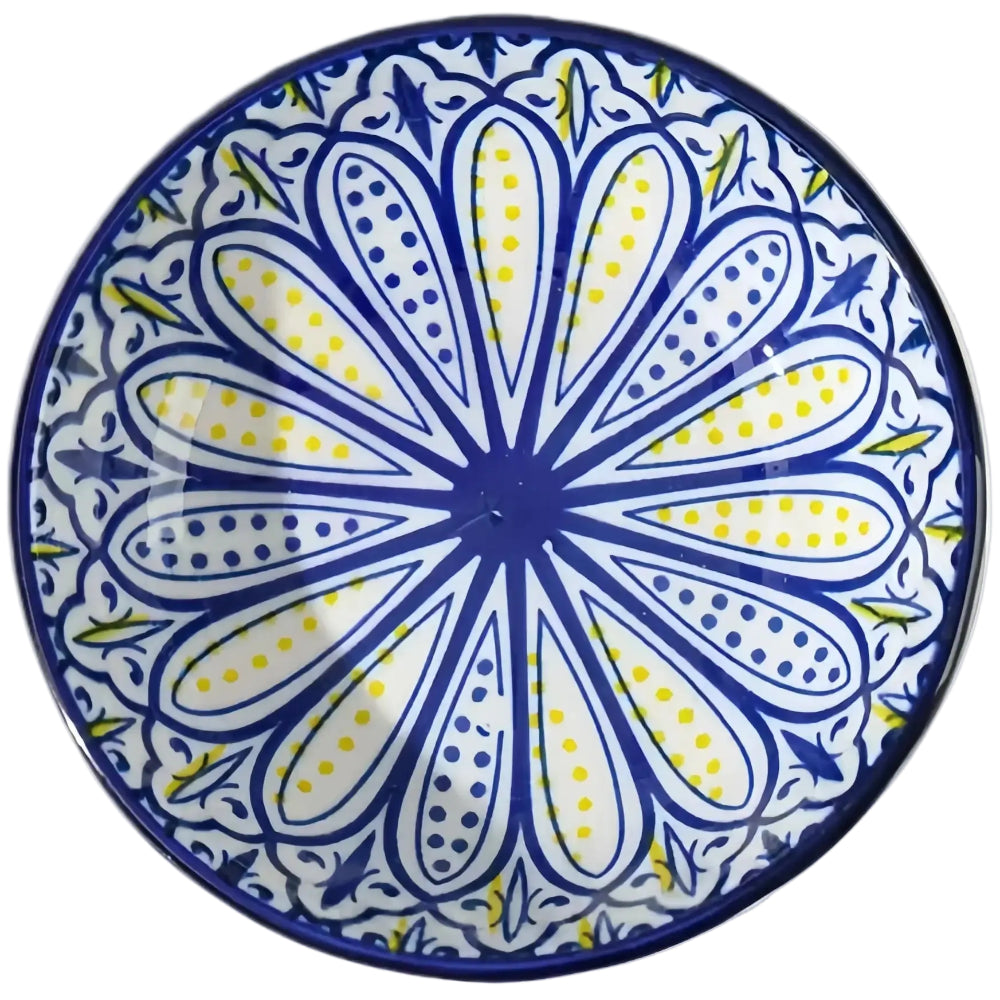 Otterware Hand-Painted Ceramic Moroccan Dipping Dishes - 3.5"