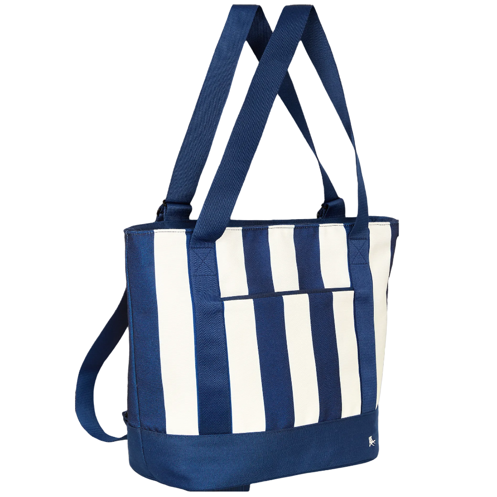 Dock & Bay Insulated Polyester/PEVA Cabana Stripe Cooler Bag