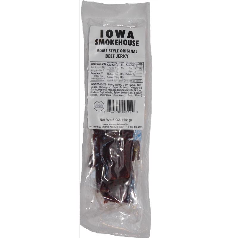 Iowa Smokehouse Homestyle Beef Jerky - 5 oz. to 10 oz.