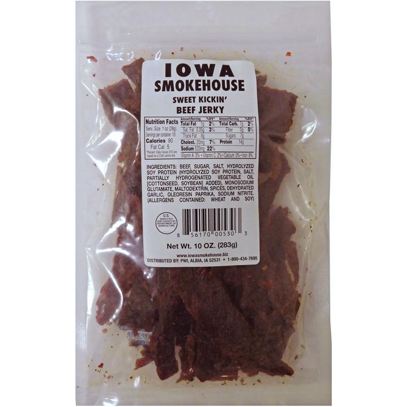 Iowa Smokehouse Homestyle Beef Jerky - 5 oz. to 10 oz.