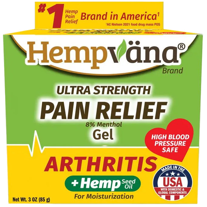 Hempvana Ultra-Strength Arthritis Pain Relief Gel - 3 oz.