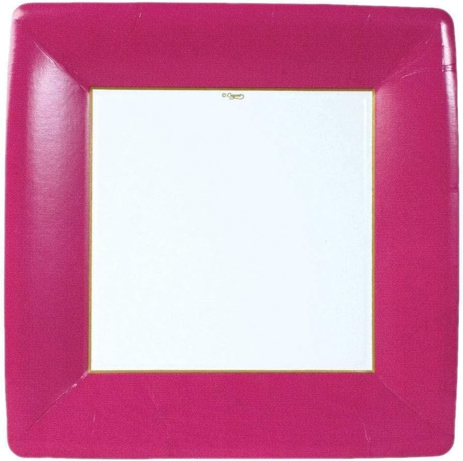 Caspari Square Paper Plates - 8 pc.