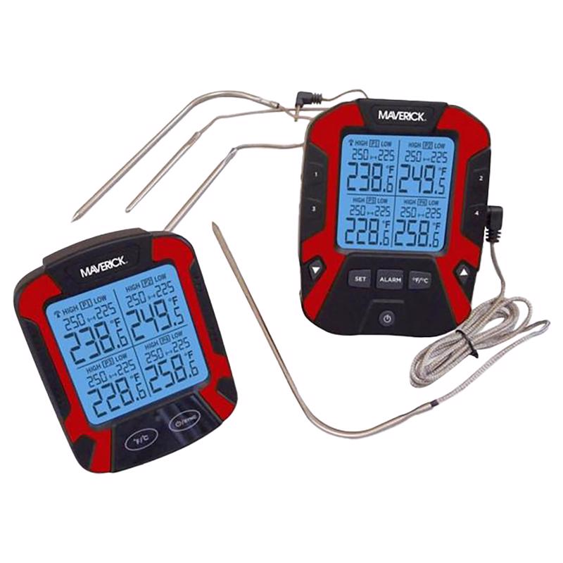Maverick XR-50 Digital BBQ Thermometers (4) & Remote