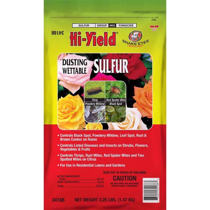 Hi-Yield Powdered Wettable Sulfur - 3.25 lb.