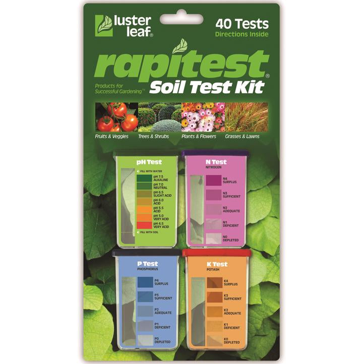 Luster Leaf RapiTest Complete Soil Testing Kit