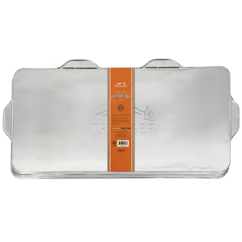 Traeger Disposable Aluminum Grill Drip Tray Liners