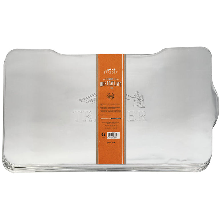 Traeger Disposable Aluminum Grill Drip Tray Liners