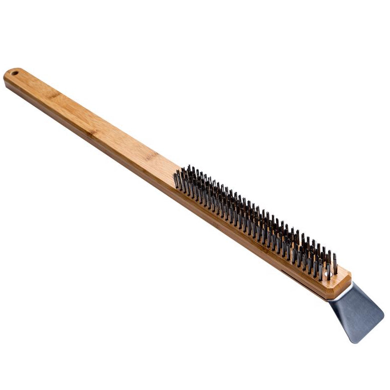 Ooni Stainless Steel Bristle Cleaning Brush - 23.6"
