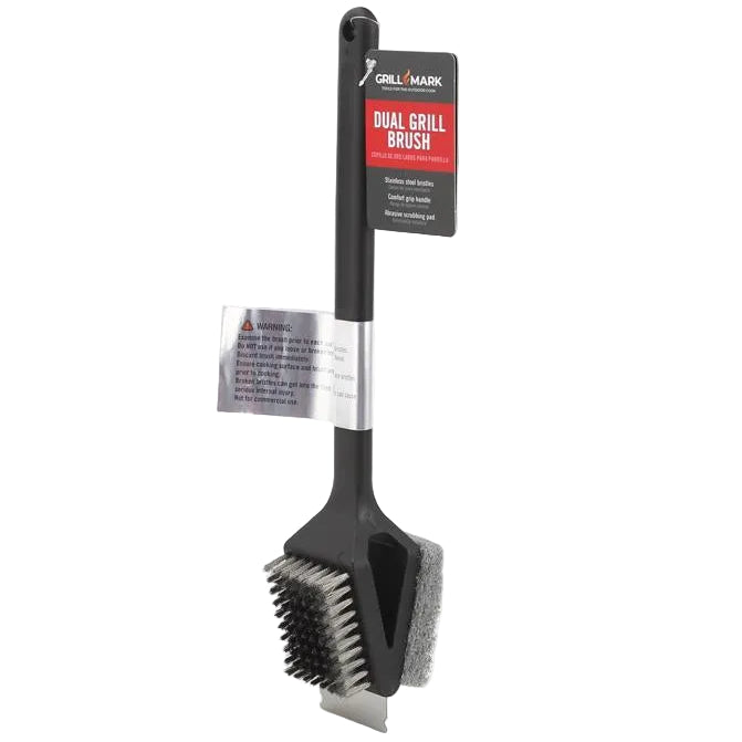 Grill Mark Dual-Sided Grill Brush/Scrubber