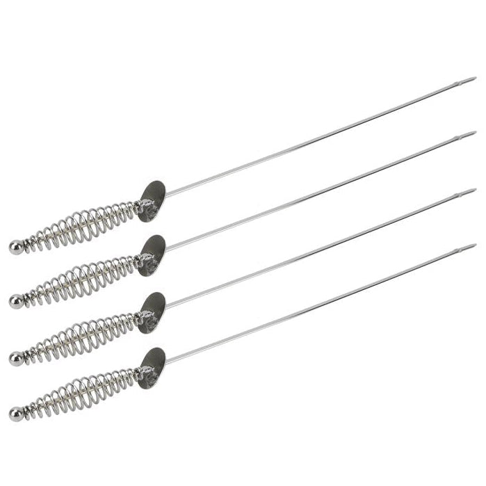 Grill Mark 17" Stainless Steel Spiral Skewers - 4 pc.