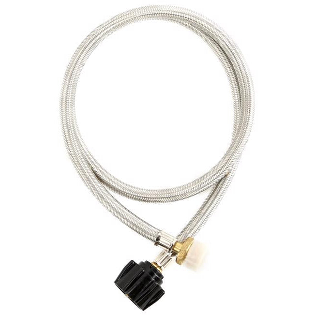 Grill Mark Universal Stainless Steel Gas Line Hose & Adapter - 4'