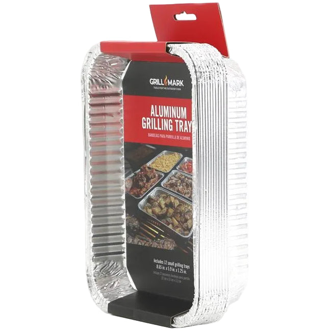 Grill Mark Disposable Aluminum Grill Pans - 6 pc. & 12 pc.