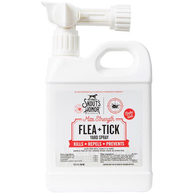Skout's Honor All-Natural Ready-to-Spray Flea & Tick Killer - 32 oz.