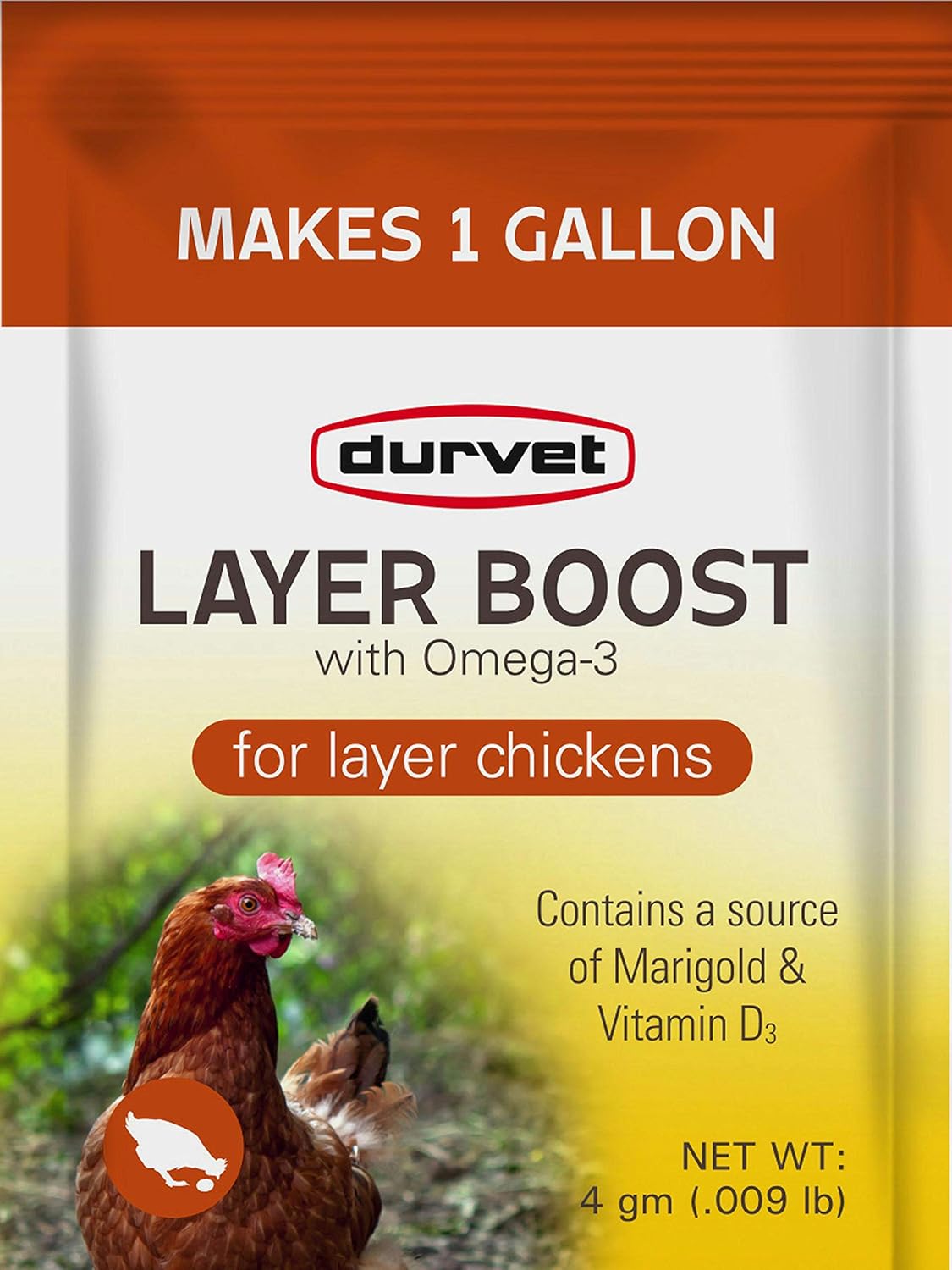 Durvet Poultry Feed Supplements - 4g & 100g
