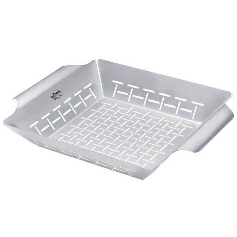 Weber Stainless Steel Grilling Basket - 11.8" x 13.8"