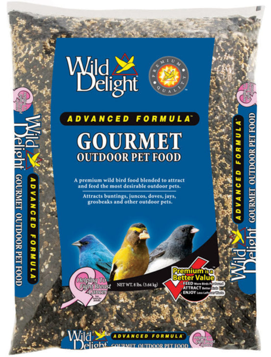 Wild Delight Gourmet Outdoor Bird Food - 8 lb.